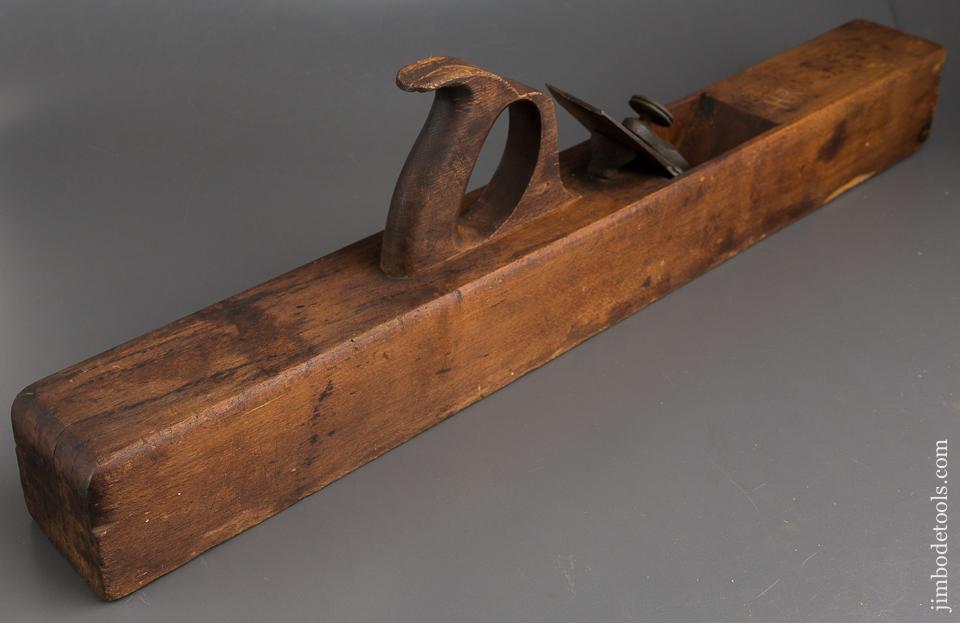 Rare! WING TABER Patent February 28, 1865 Pitch Bench Plane - 84377