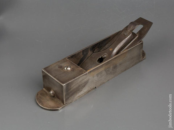Early STANLEY No. 9 Piano Maker's Plane Type Two circa 1869-1908 with Solid Nut, Solid Cap, and BAILEY PATENT Etch! - 84392