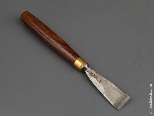 1 x 8 1/2 inch S.J. ADDIS No. 1 Sweep Rosewood Handled Carving Gouge ...