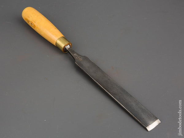 1 x 13 1/2 inch BUCK BROS No. 3 Sweep Boxwood Handled Gouge - 84420