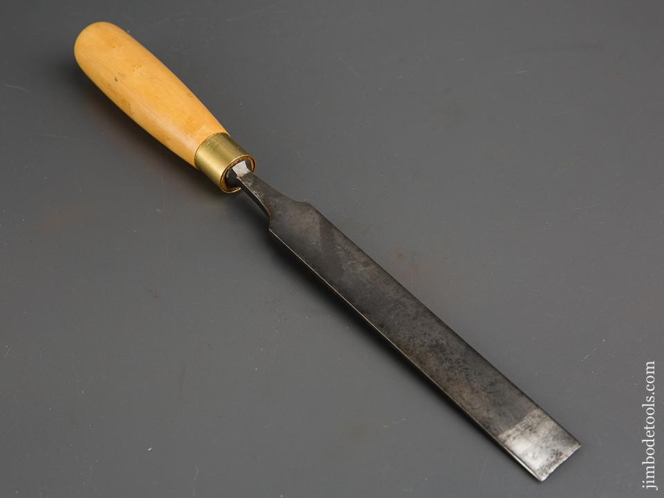 1 x 13 1/2 inch BUCK BROS No. 3 Sweep Boxwood Handled Gouge - 84420
