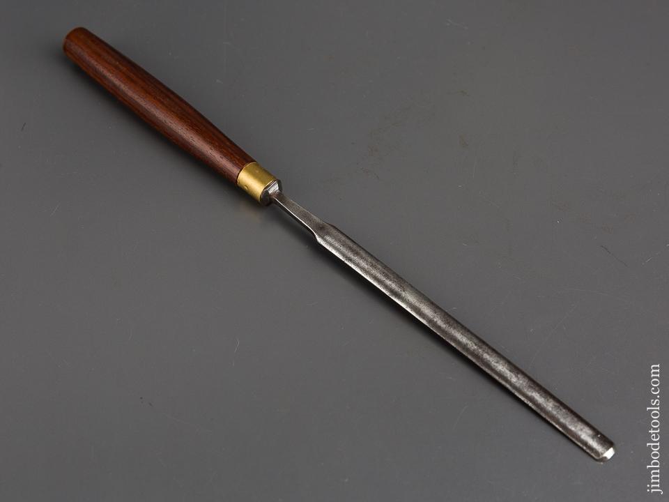 3/8 x 12 inch CHARLES BUCK No. 5 Sweep Rosewood Handled Gouge - 84423
