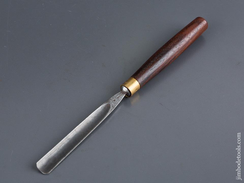 5/8 x 10 3/8 inch S.J. ADDIS No. 6 Sweep Rosewood Handled Carving Gouge - 84427