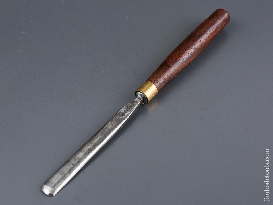 5/8 x 10 3/8 inch S.J. ADDIS No. 6 Sweep Rosewood Handled Carving Gouge - 84427