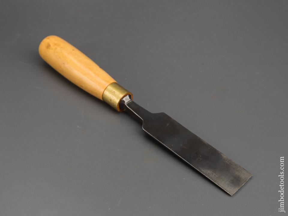 1 1/4 x 11 1/2 inch WOODCOCK SHEFFIELD Boxwood Handled English Paring Chisel - 84428