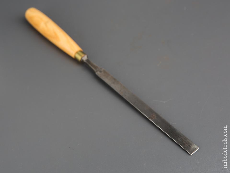 1/2 x 12 inch ALDRIDGE & SONS Boxwood Handled Paring Chisel - 84431
