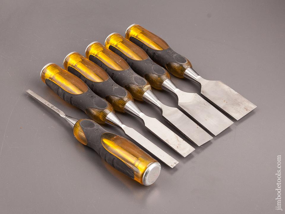 Set of Six IRWIN MARPLES Heavy Duty Chisels in Original Box - 82445