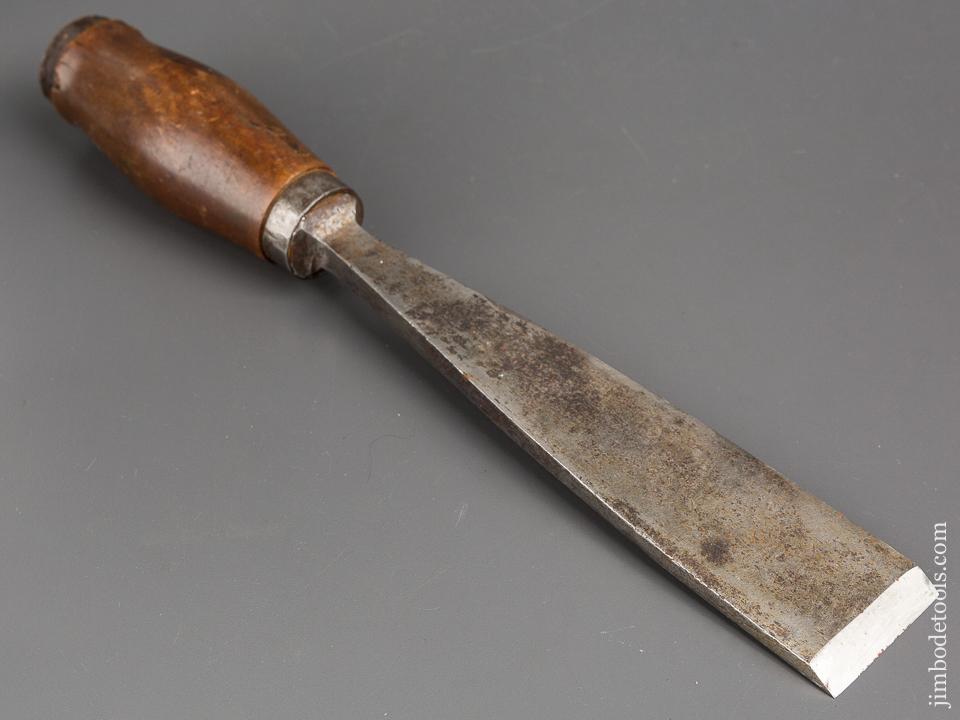 2 1/16 x 14 1/2 inch Heavy Dutch Framing Chisel Signed RUBENS - 84470R