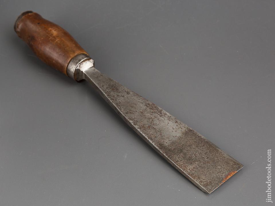 2 1/16 x 14 1/2 inch Heavy Dutch Framing Chisel Signed RUBENS - 84470R