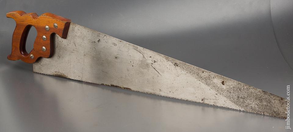 UNUSED 8 point 26 inch Crosscut DISSTON D23 Hand Saw LIKE NEW - 84491