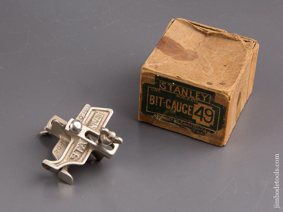 STANLEY No. 49 Bit Gauge in Original Box - 84493