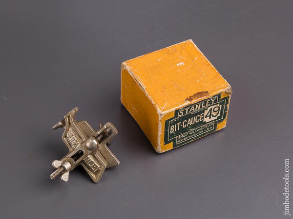 STANLEY No. 49 Bit Gauge MINT in Original Box - 84497