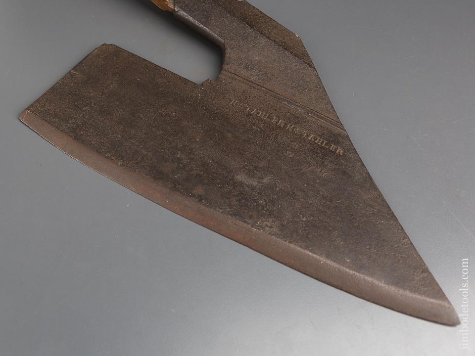 An UNPRECEDENTED Pair of Right and Left Hand Pennsylvania Goose Wing Axes by H. STAHLER! - 84499U