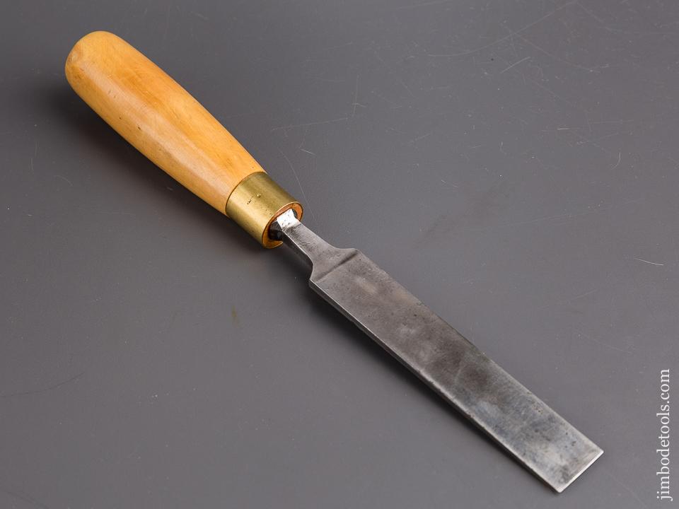 1 x 11 3/4 inch MARPLES Boxwood Handled Tang Chisel - 84502