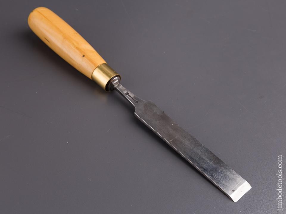 7/8 x 12 inch W. BUTCHER Boxwood Handled Tang Chisel - 84507