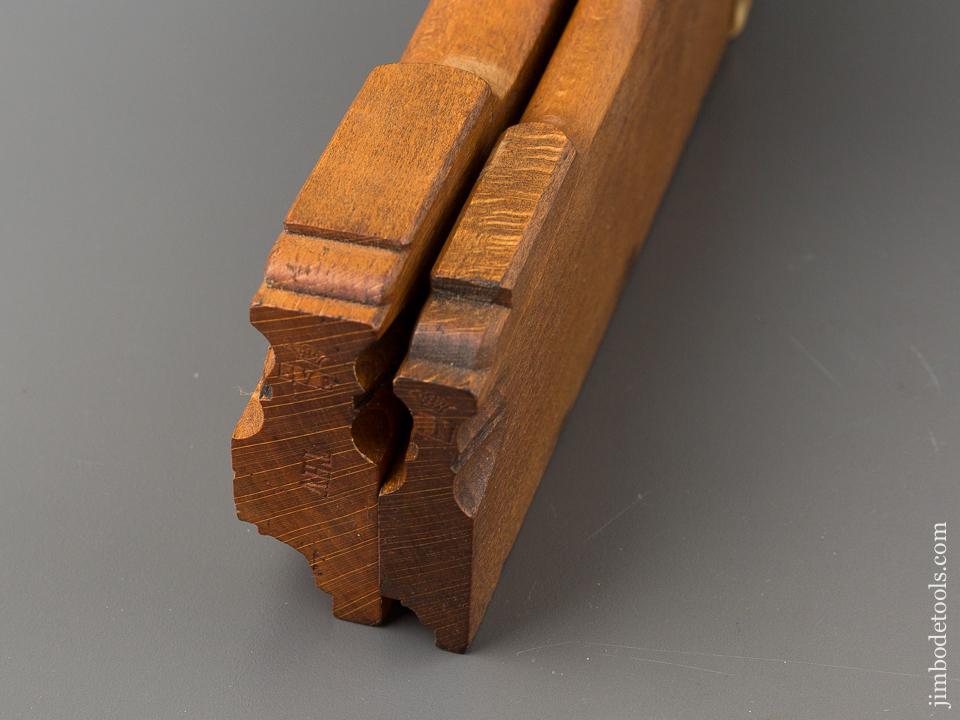 Two Crisp Dutch Quarter Round Molding Planes - 84518