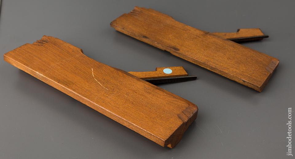 Two Crisp Dutch Quarter Round Molding Planes - 84518