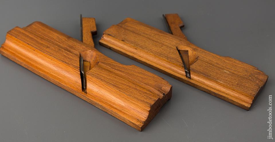Two Crisp Dutch Quarter Round Molding Planes - 84518