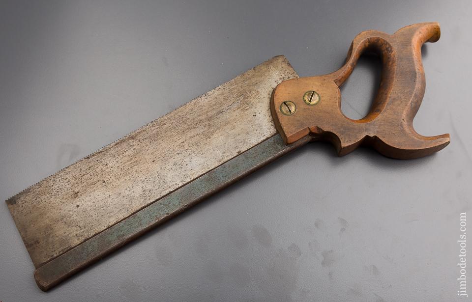 15 point 10 inch HENRY DISSTON & SONS circa 1917 Dovetail Saw - 84529