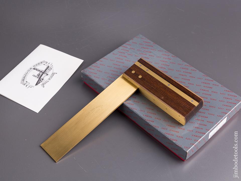 BRIDGE CITY TOOL WORKS TS-2 Master Try Square in Original Box - 84547