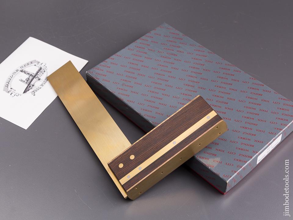 BRIDGE CITY TOOL WORKS TS-2 Master Try Square in Original Box - 84547