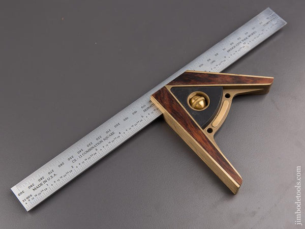 BRIDGE CITY TOOL WORKS CS-12 Combination Square - 84577