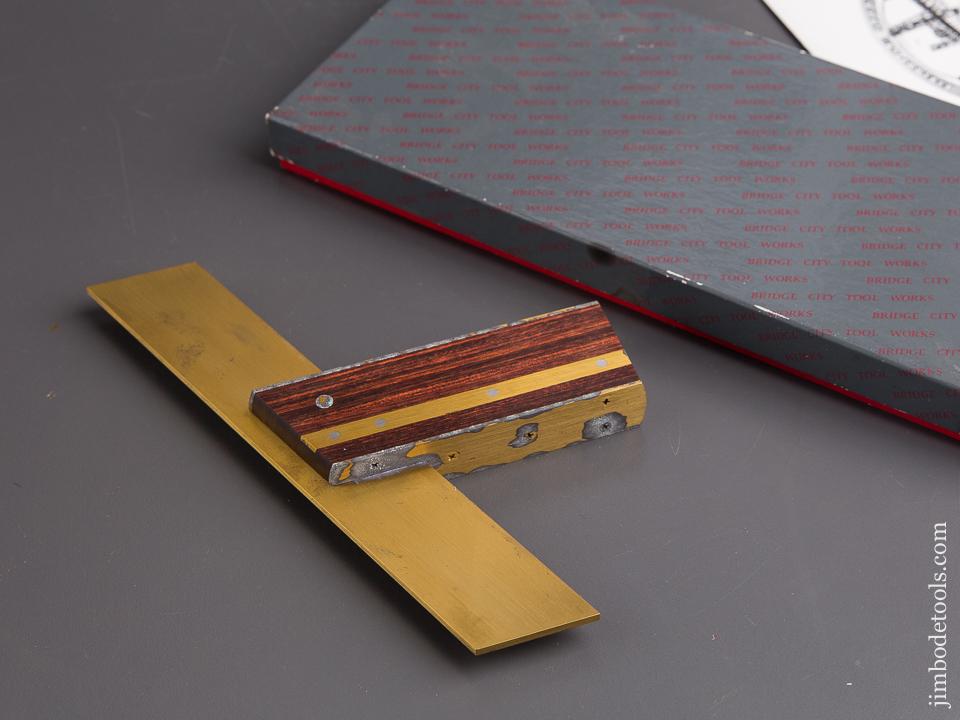 BRIDGE CITY TOOL WORKS MS-3 Miter Square 22.5 Degrees in Original Box = 84591