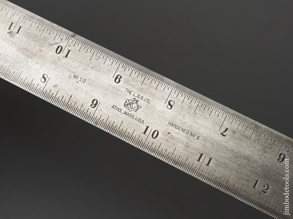 RARE Giant Size 18 x 8 1/2 inch STARRETT Combination Square EXTRA FINE - 84600
