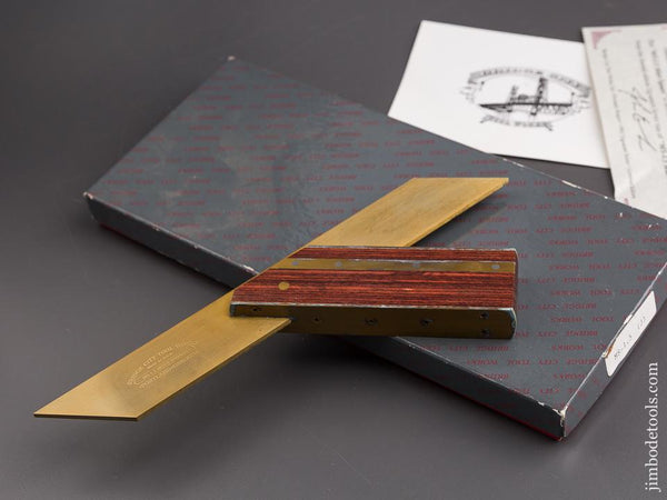 1992 BRIDGE CITY TOOL WORKS MS-1.5 Miter Square in Original Box - 84603