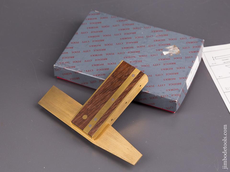 BRIDGE CITY TOOL WORKS DS-1 Rosewood Dovetail Square MINT in Original Box - 84611