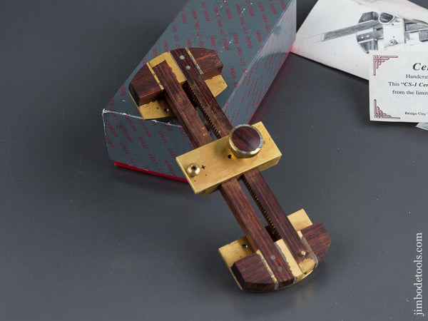 1992 BRIDGE CITY TOOL WORKS CS-1 Center Scribe in Original Box - 84615