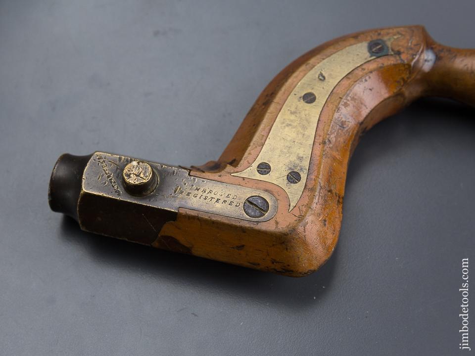 RARE Solid Boxwood English Plated Brace by HOLTZAPFFEL - 84633