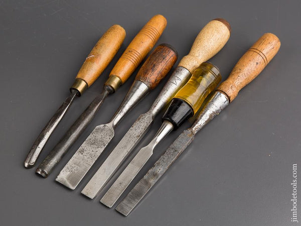 Job Lot of Six Good Chisels - 84657