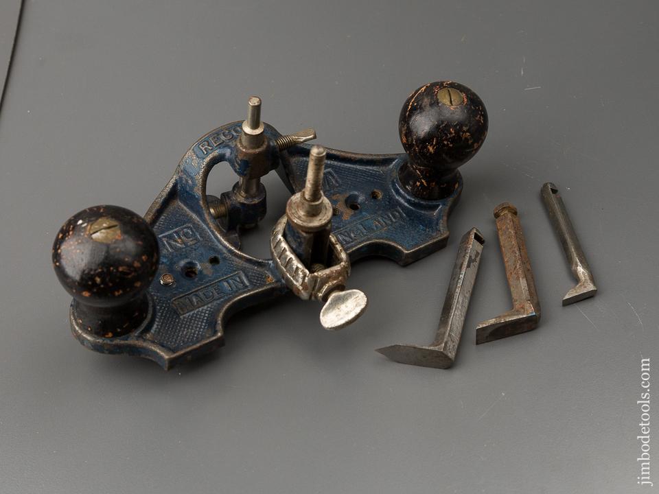 RECORD No. 071 Router Plane 100% COMPLETE with All Three Cutters and Fence - 84676