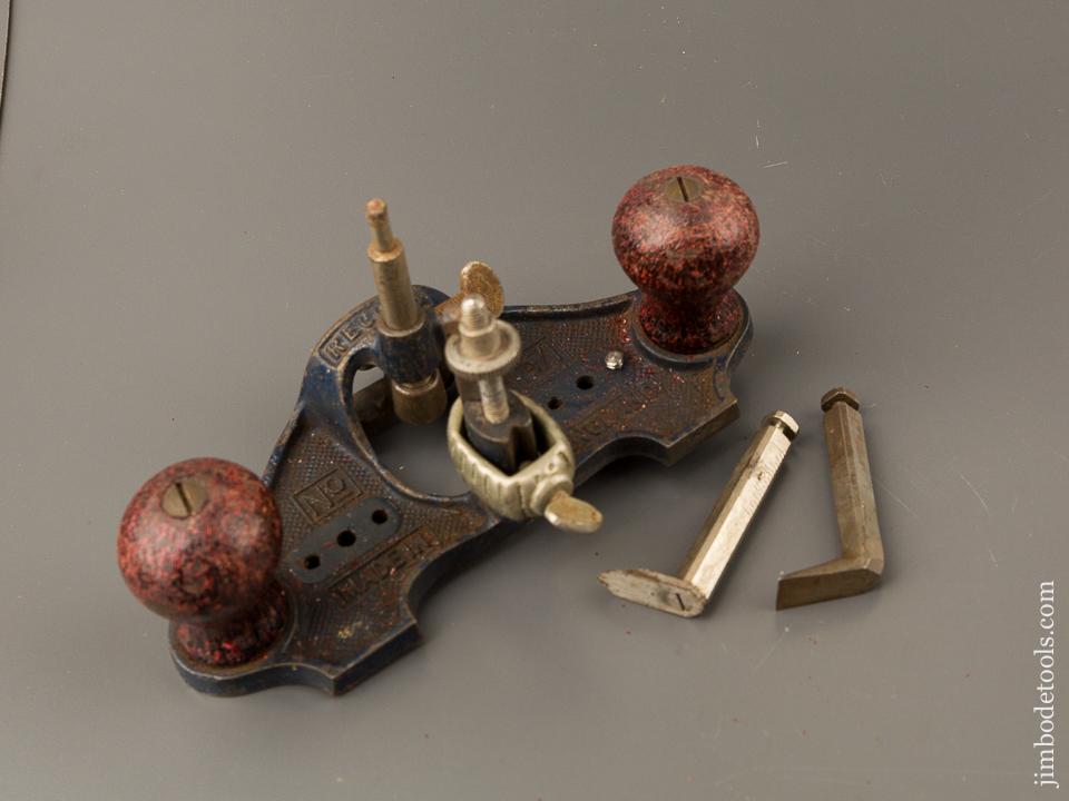 RECORD No. 071 Router Plane 100% COMPLETE with ALL Three Cutters and Fence - 84678
