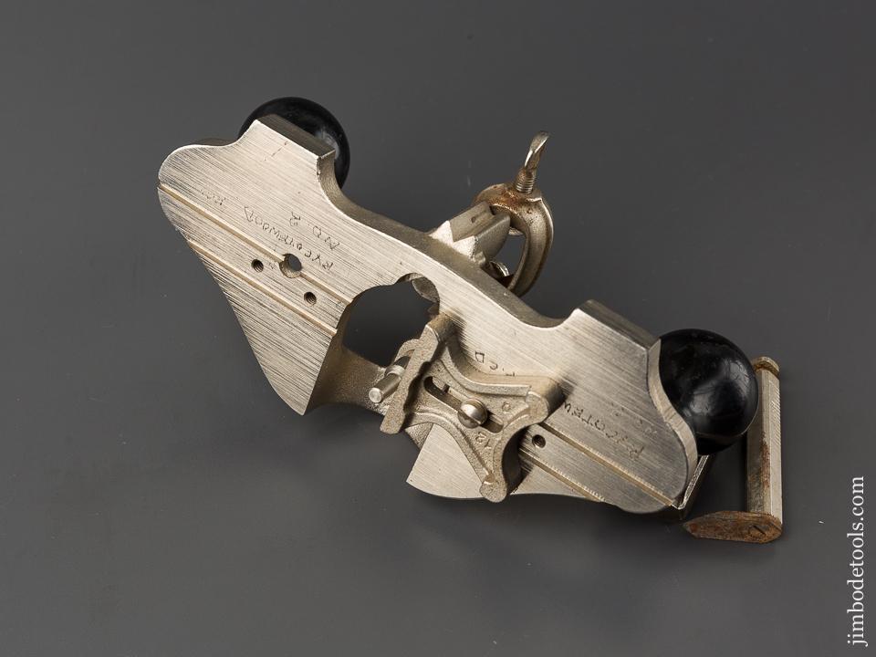STANLEY No. 71 Router Plane 100% COMPLETE with ALL Three Cutters and Fence - 84684