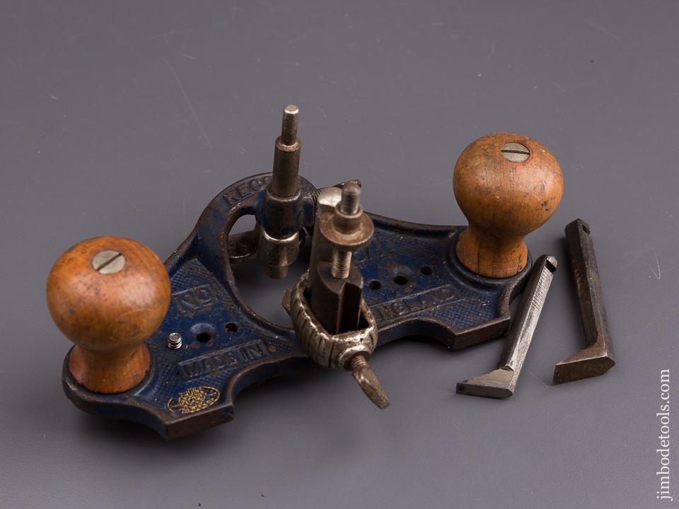 RECORD No. 071 Router Plane 100% COMPLETE with All Three Cutters and Fence - 84688