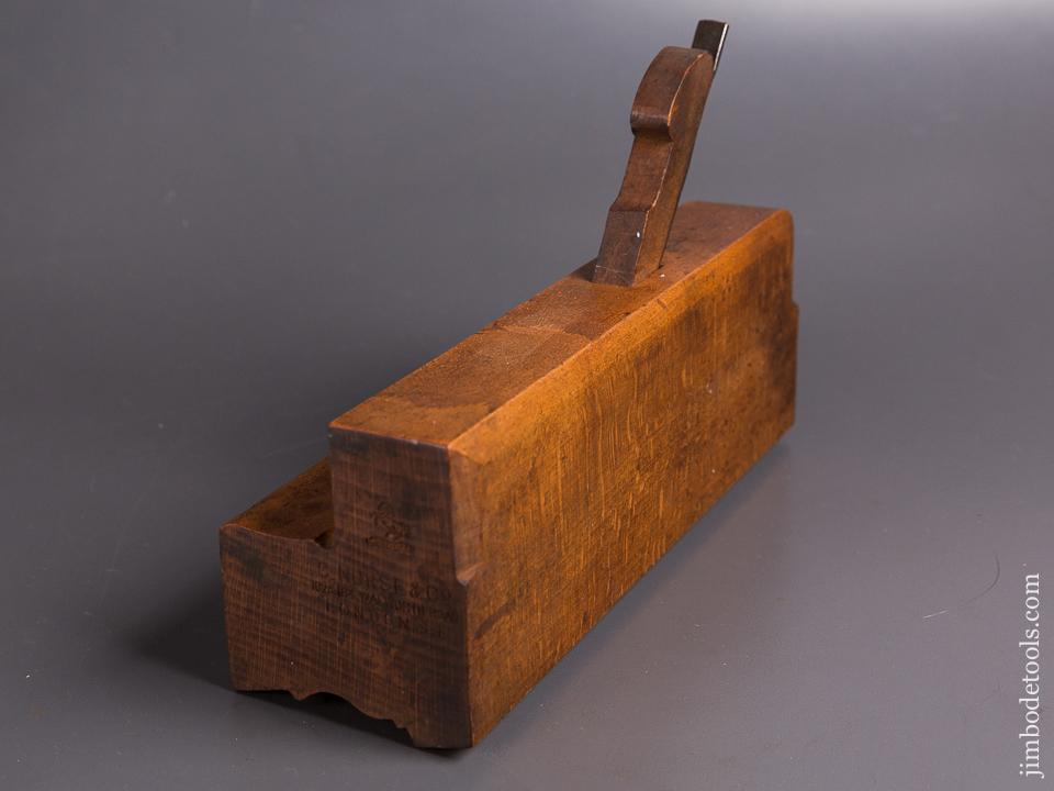 Three inch Crispy Complex Moulding Plane by C. NURSE & CO 1887- 1908 EXTRA FINE - 84710