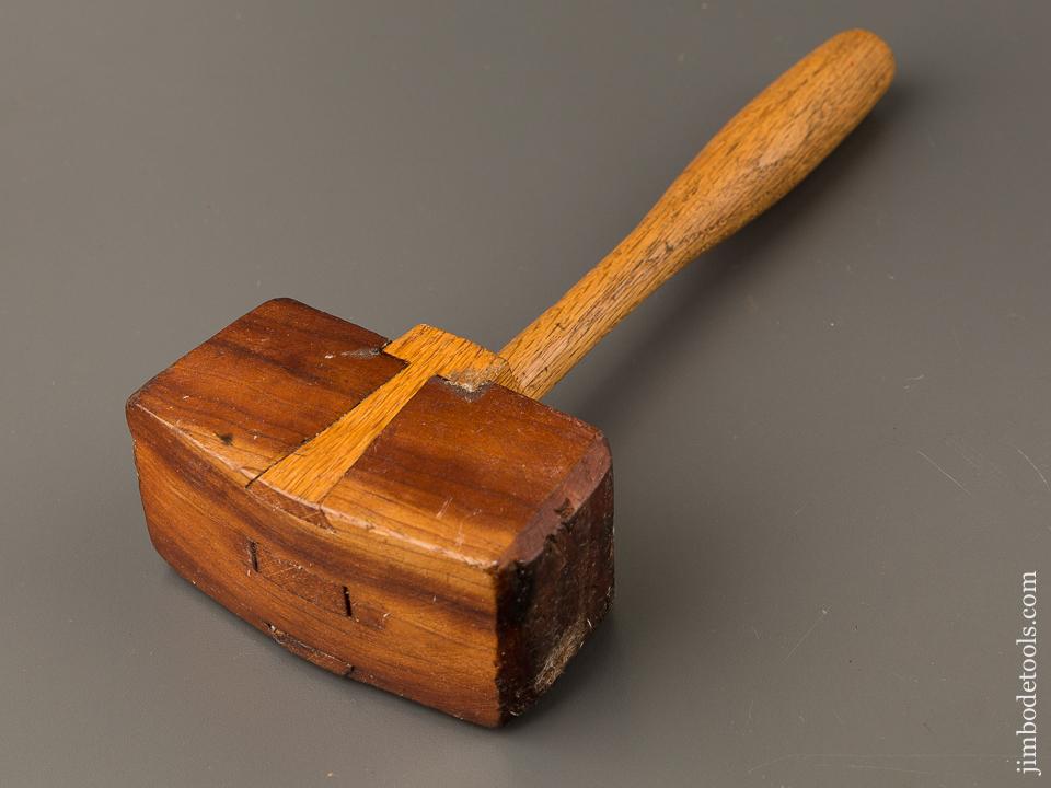Unusual Ten ounce Dovetailed Cherry Mallet - 84712