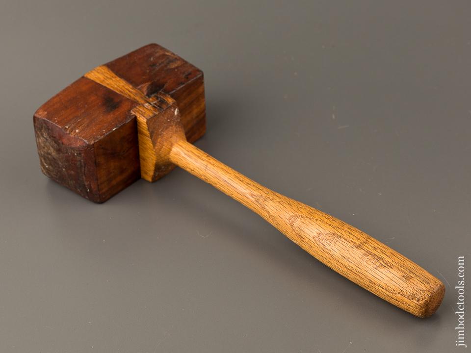 Unusual Ten ounce Dovetailed Cherry Mallet - 84712
