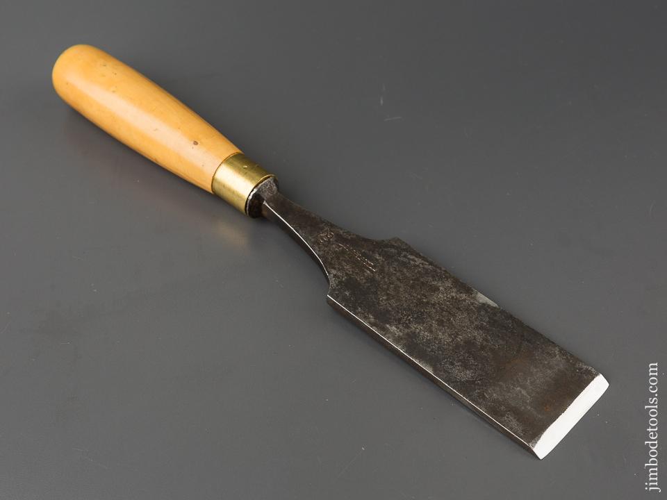 2 x 12 inch WARBURTON BROS Boxwood Handled Tang Firmer Chisels - 84716