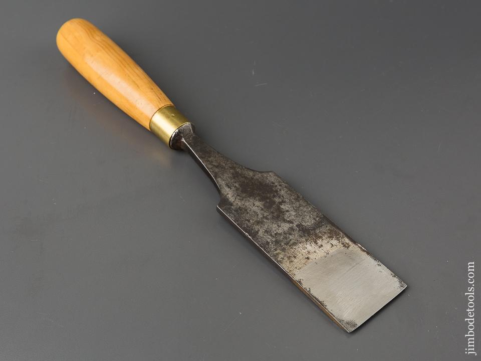 2 x 12 inch WARBURTON BROS Boxwood Handled Tang Firmer Chisels - 84716
