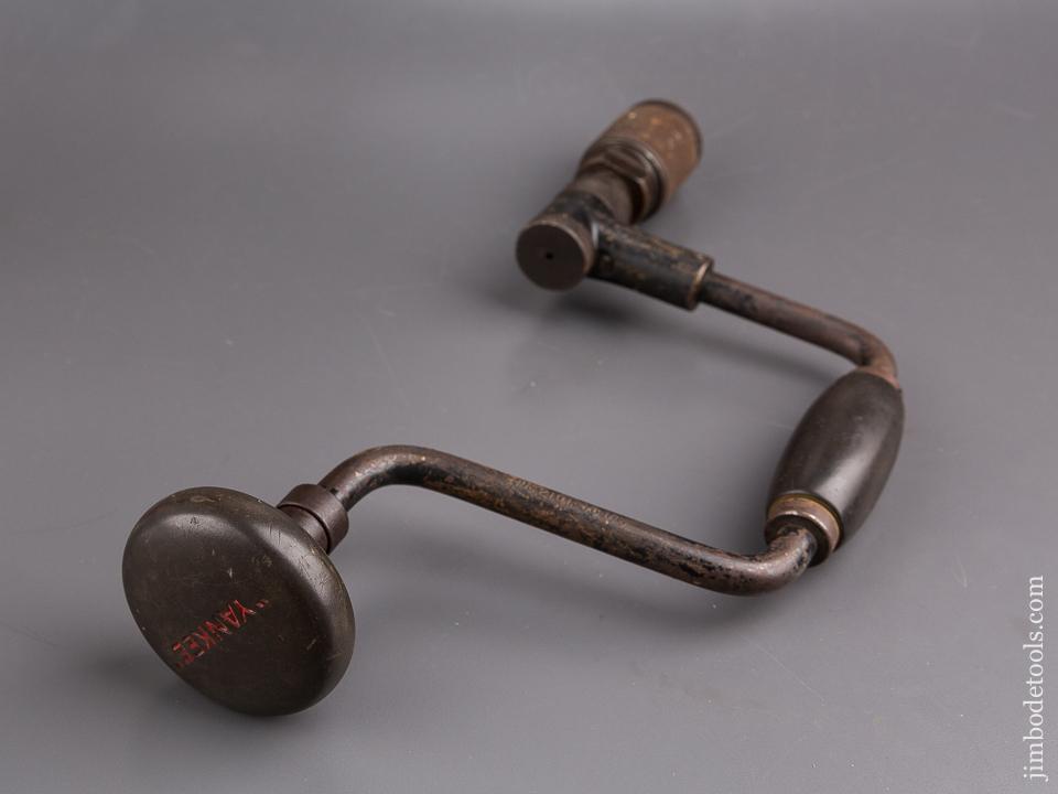Unusual Japanned YANKEE BELL SYSTEM No. 2101-10 inch Bit Brace - 84734
