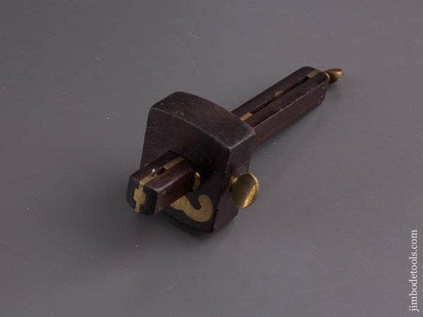 7 1/2 inch STANLEY No. 77 Rosewood & Brass Mortise Gauge - 84749