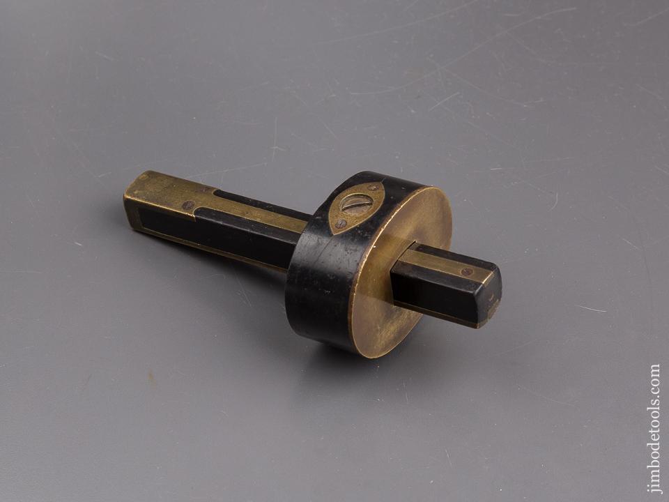 Stunning ULTIMATUM Ebony & Brass Mortise Gauge - 84757