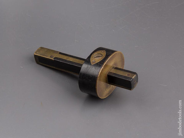 Stunning ULTIMATUM Ebony & Brass Mortise Gauge - 84757