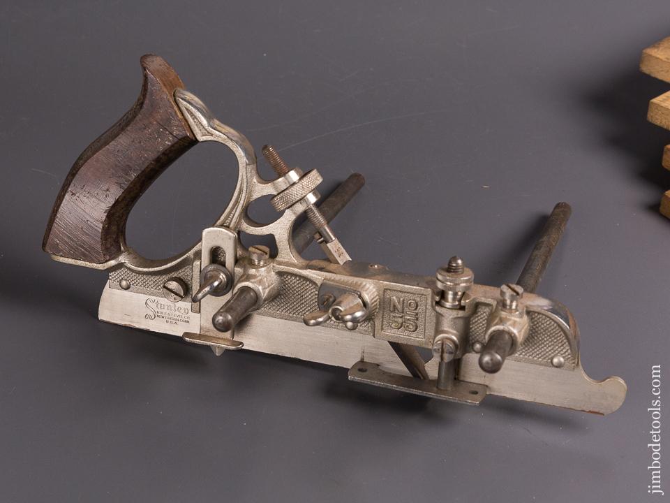 STANLEY No. 55 Combination Plane 100% COMPLETE Type 12 circa 1915-20 in Original Box -  84772