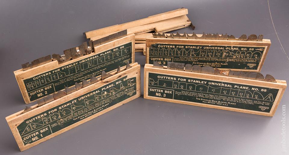 STANLEY No. 55 Combination Plane 100% COMPLETE in Original Box SWEETHEART -  84774