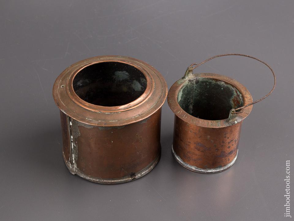 Copper Cabinet Maker's Glue Pot circa 1835 Ohio - 84777