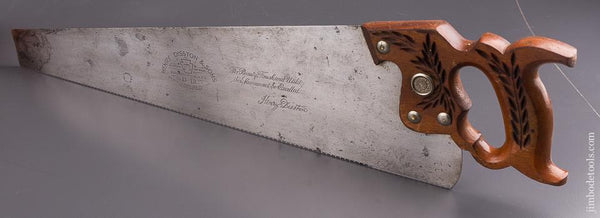 11 point 22 inch Crosscut DISSTON D12 Hand Saw - 84785